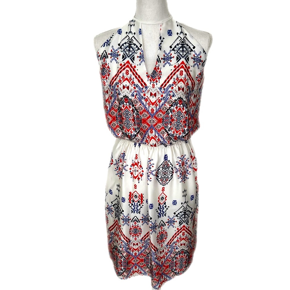 NWT Single Los Angeles Summer Dress Small Blouson Adjustable Straps Halter
